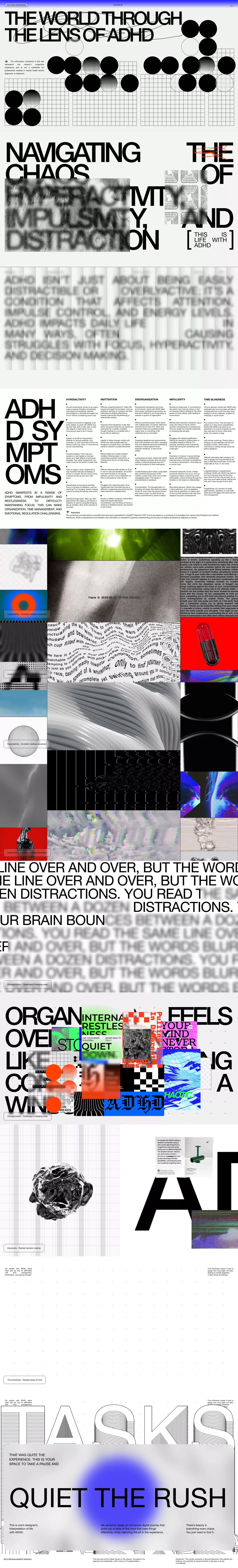Experience ADHD | Web.Lab | Wix Studio - Other design
