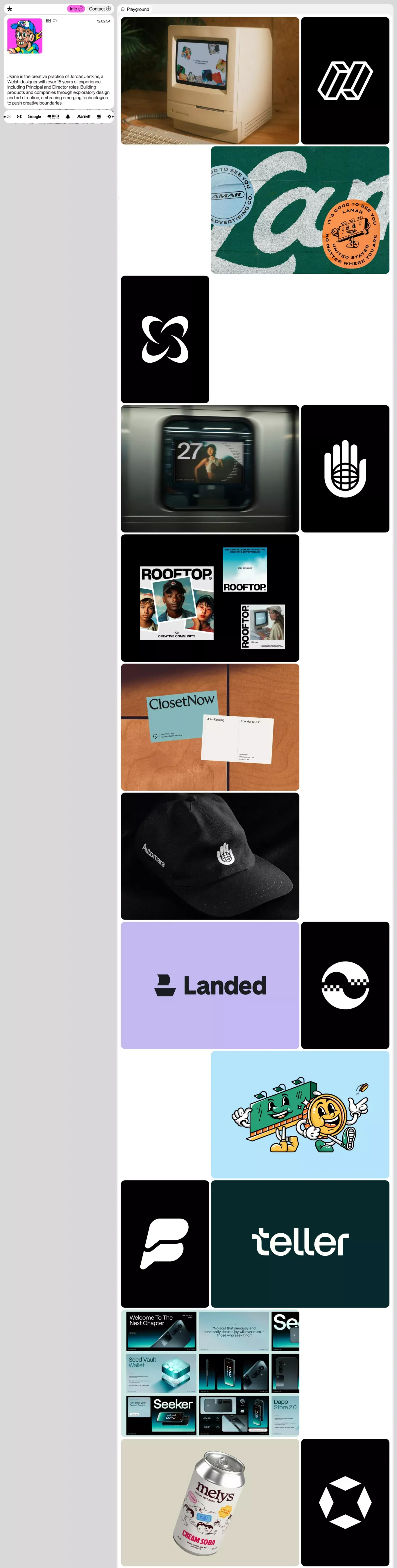 Jordan Jenkins Independent Creative Director & Designer - Portfolio design