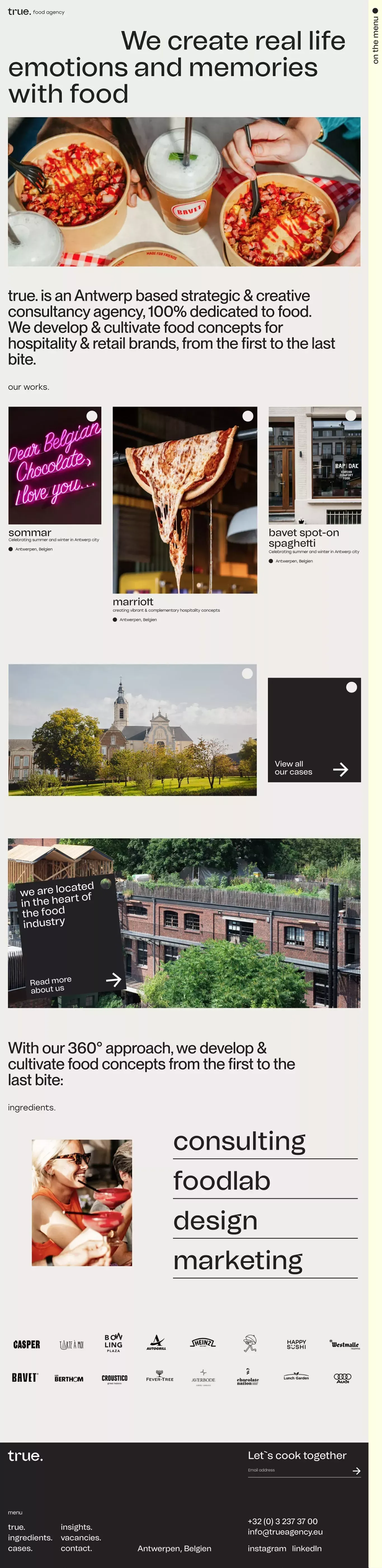 true - Portfolio design