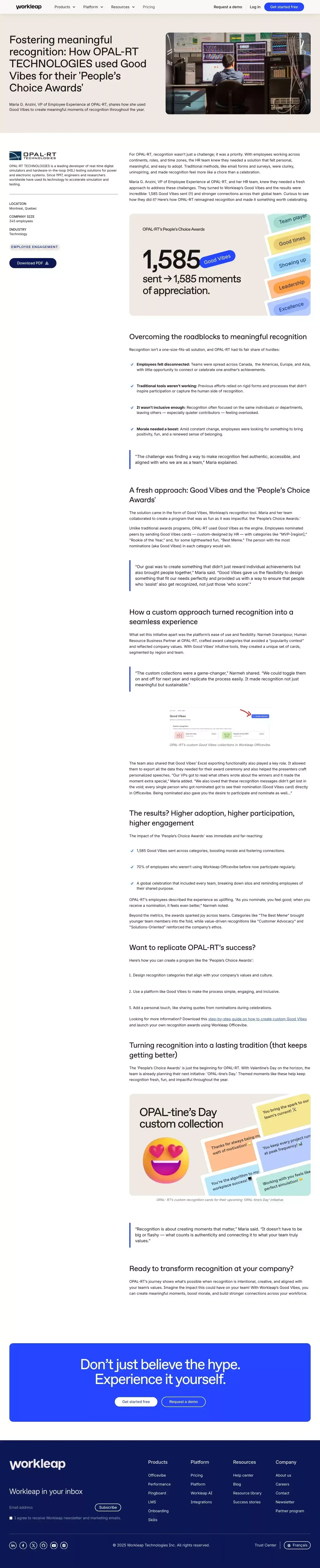 workleap - Case Study design