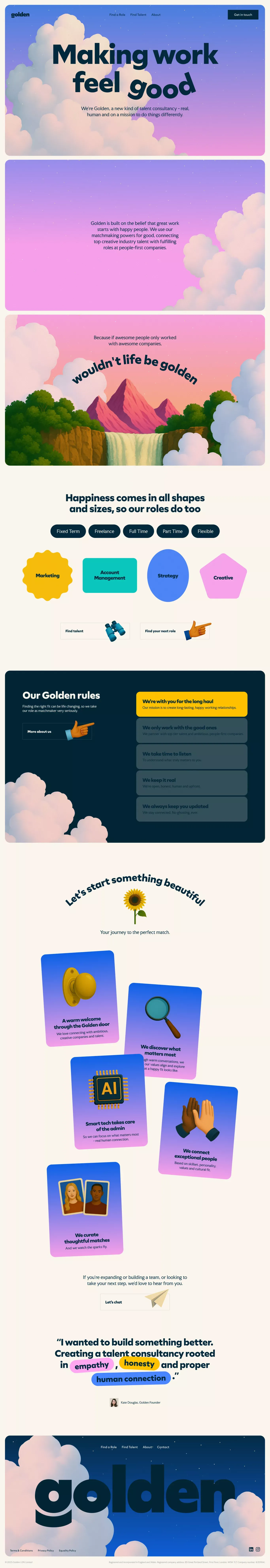 Golden | Making work feel good - Other design
