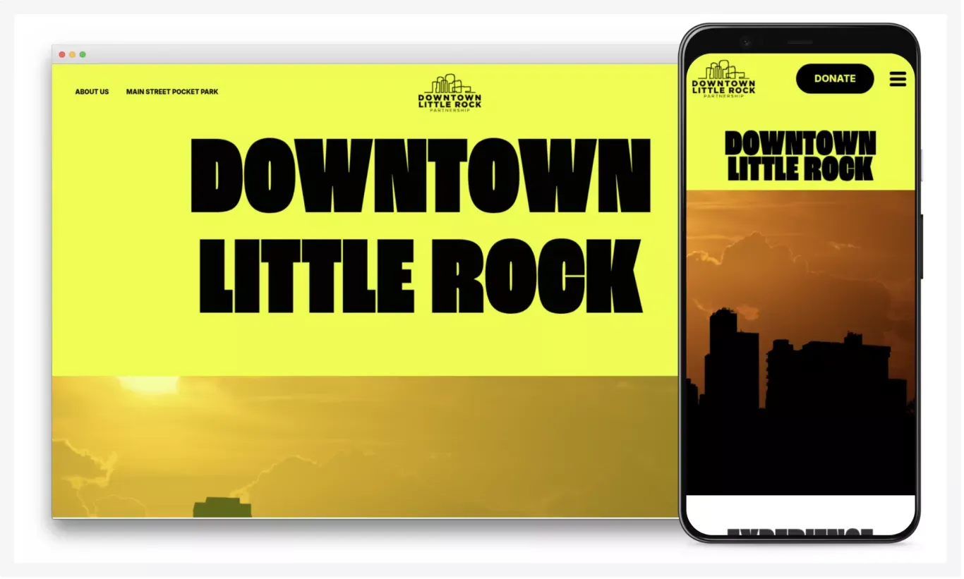 Downtown LR - Landing design