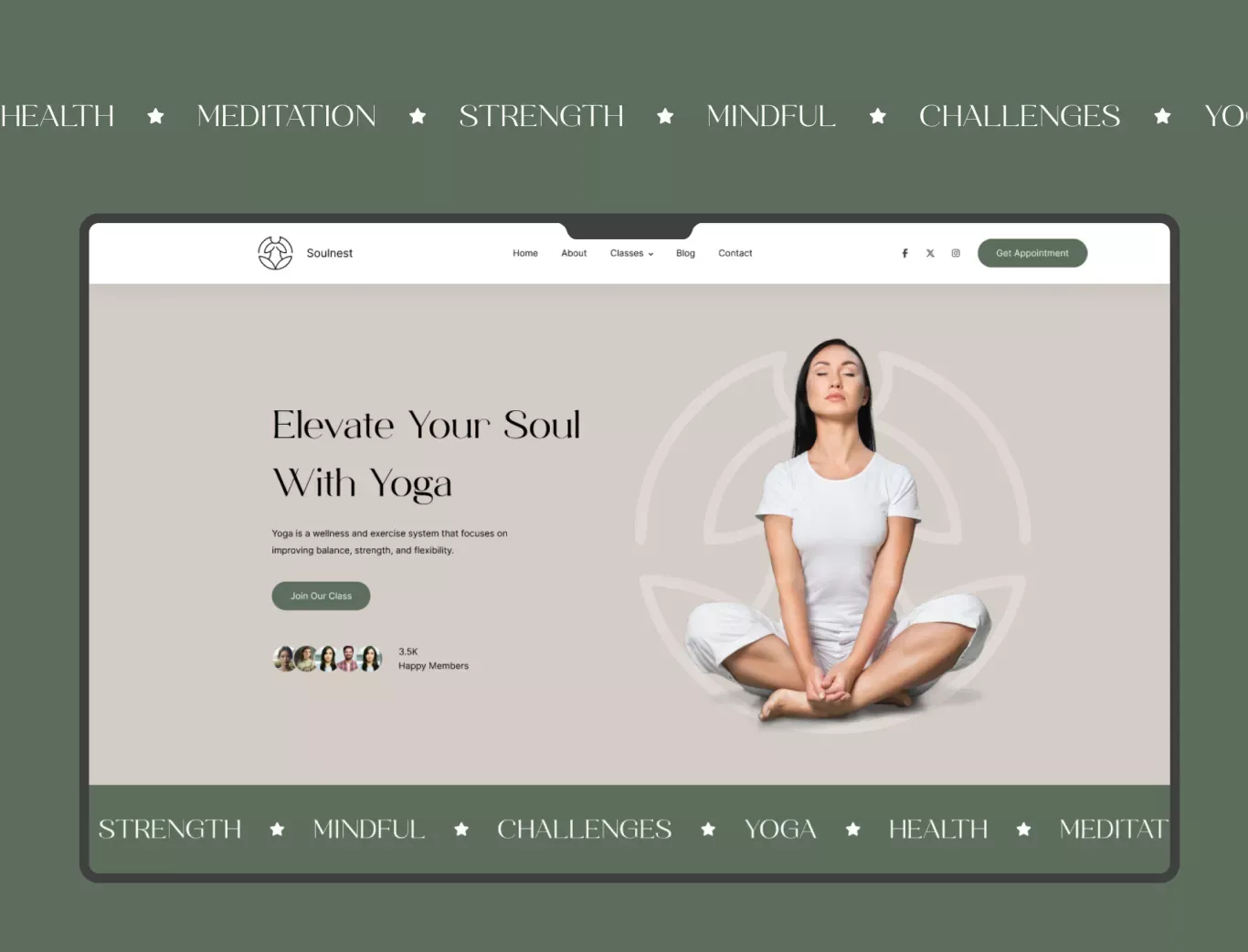 soulnest | - Template design