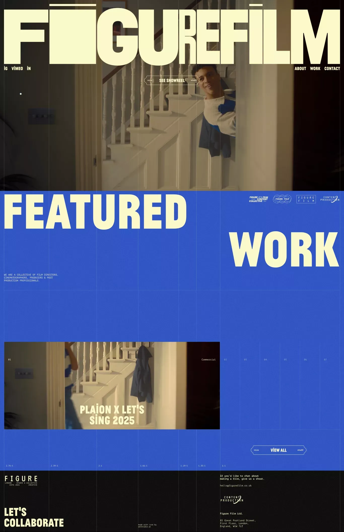 FIGUREFILM - Portfolio design