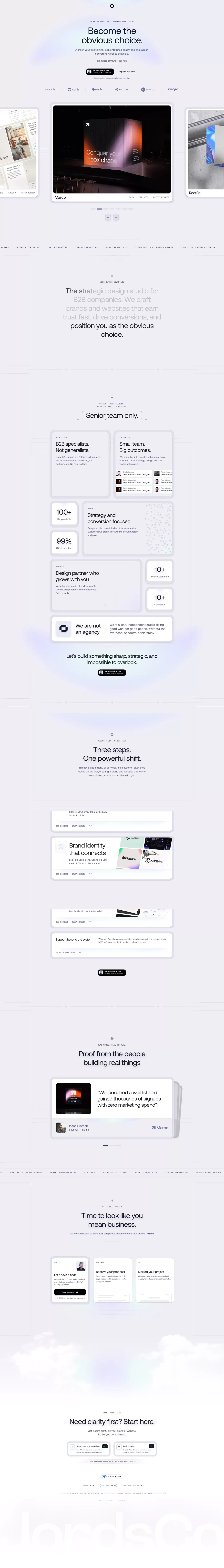 Jords+Co | Branding that earns trust. Websites that lead markets. - Portfolio design