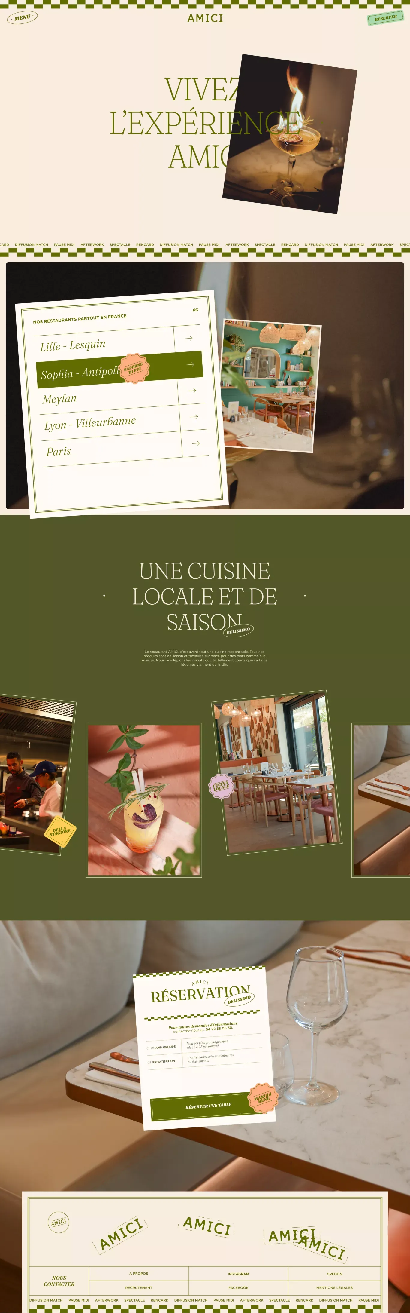 Accueil - Amici - Other design