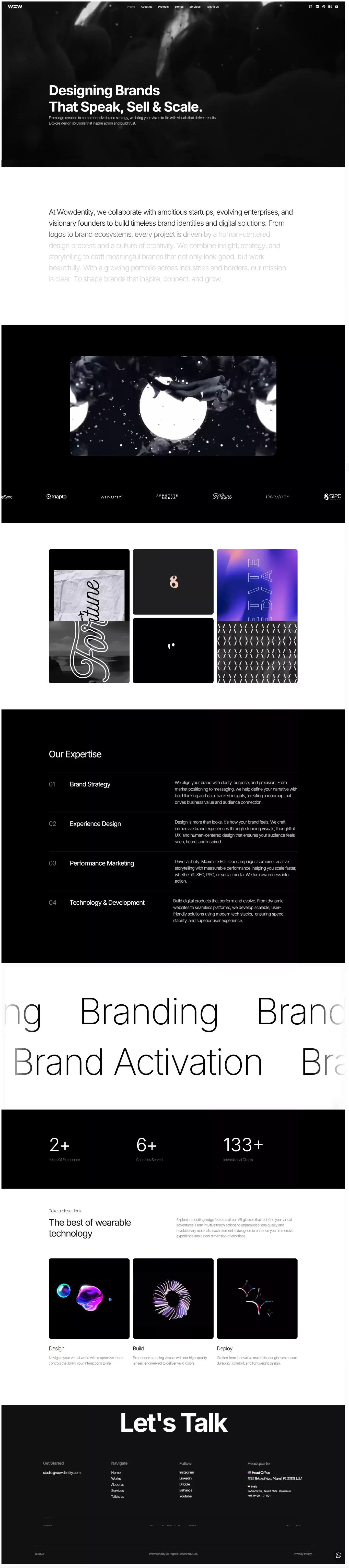 Designing Brands That Speak, Sell & Scale. - Portfolio design