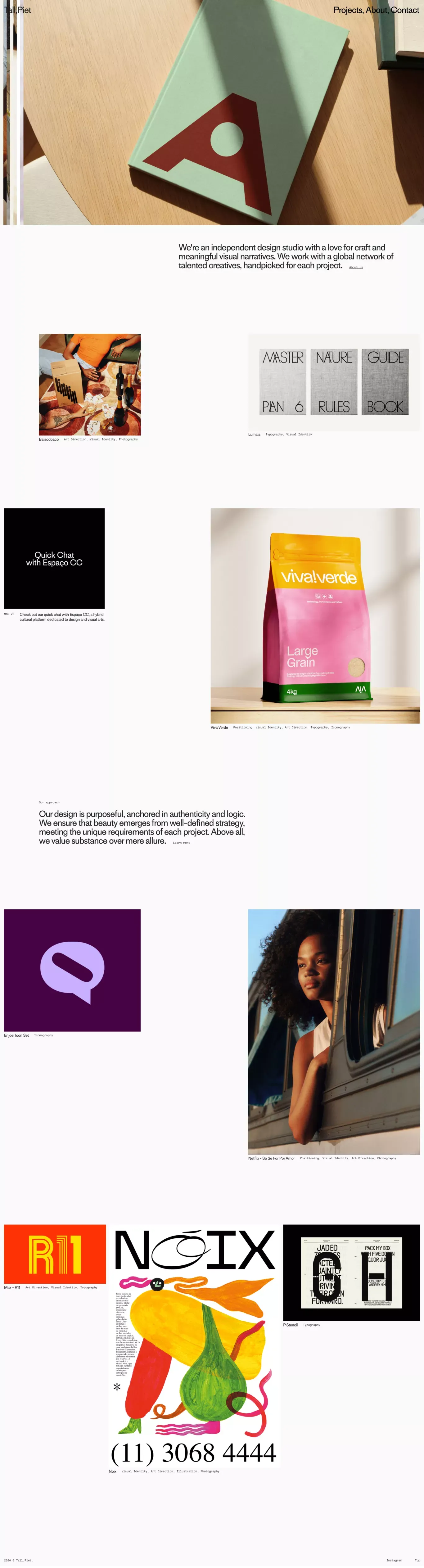 Tall,Piet - Portfolio design