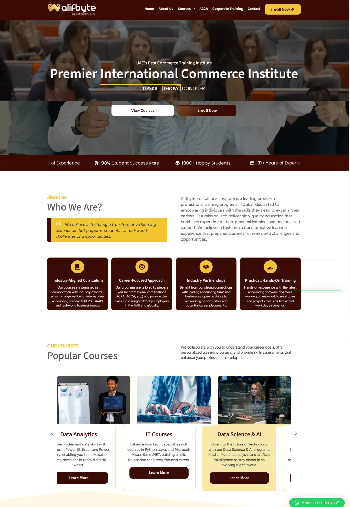 Alifbyte Educational Institute | Career Training Center - Other design