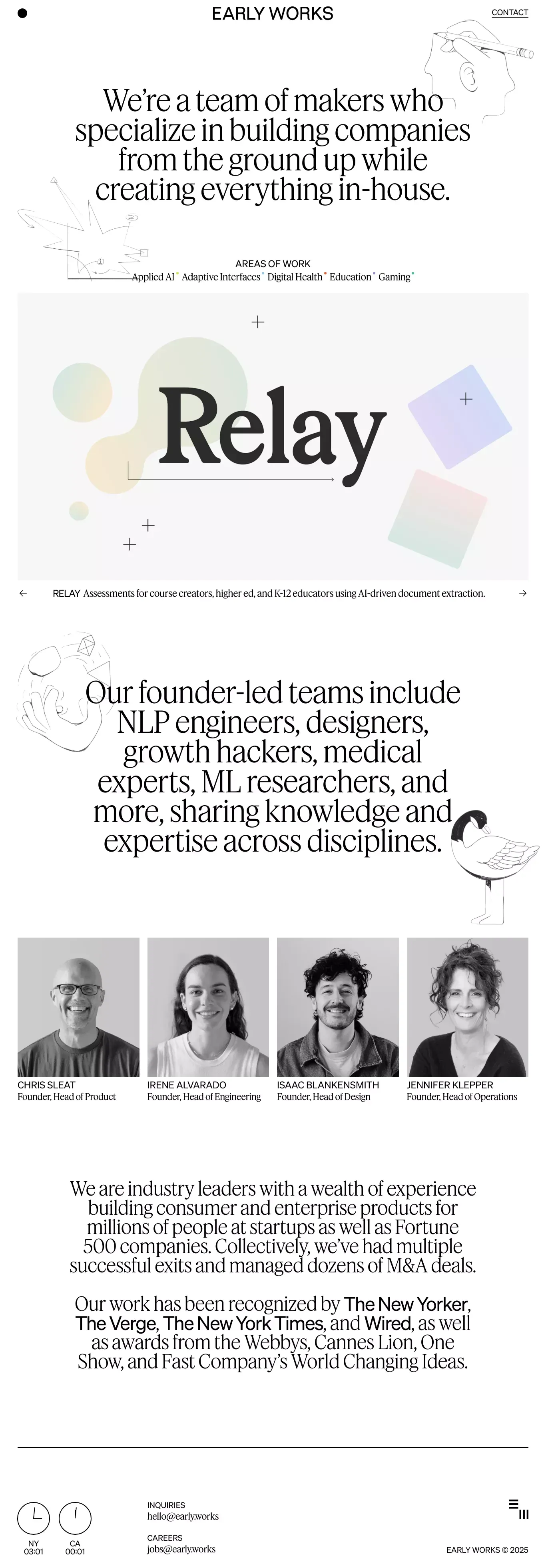 Early Works - Portfolio design