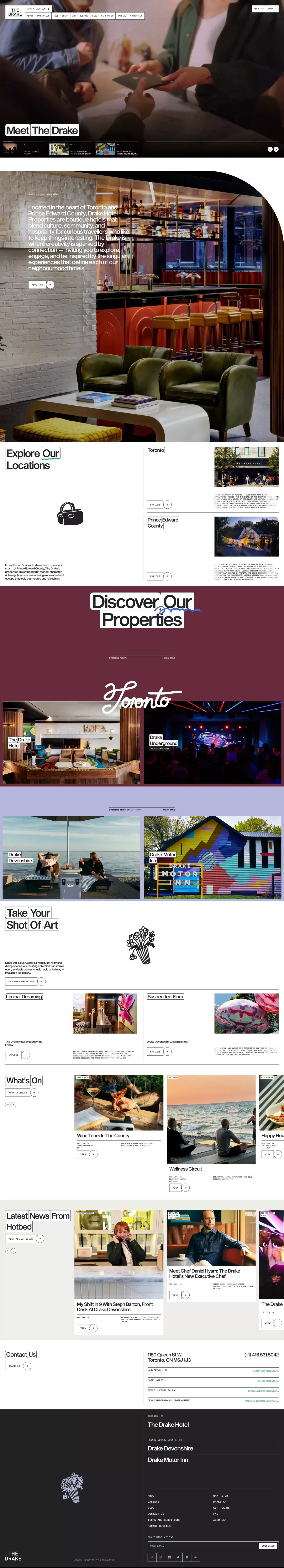 The Drake | Top Toronto Hotel + Prince Edward County Resort - Other design