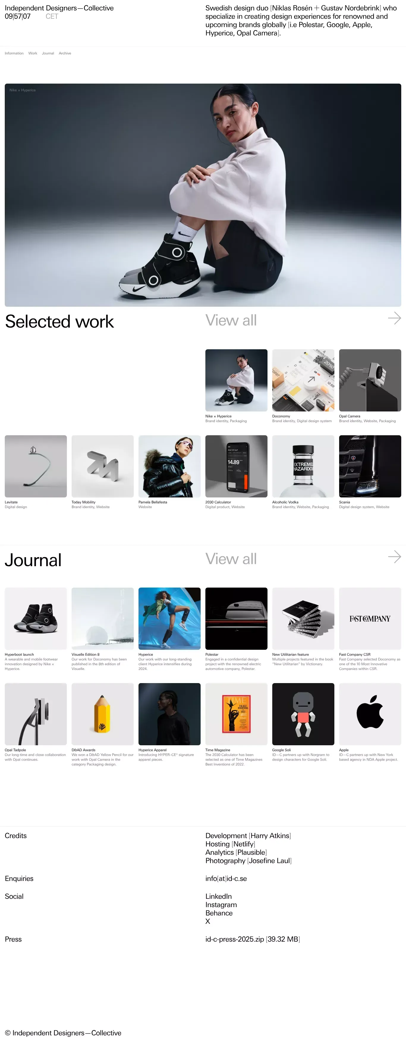 ID—C - Portfolio design