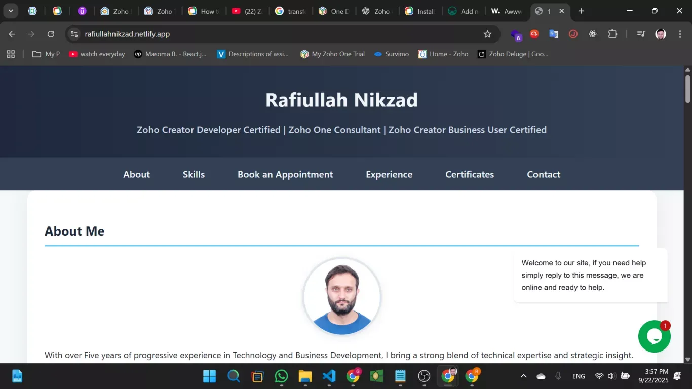 Rafiullah Nikzad | Portfolio - Portfolio design