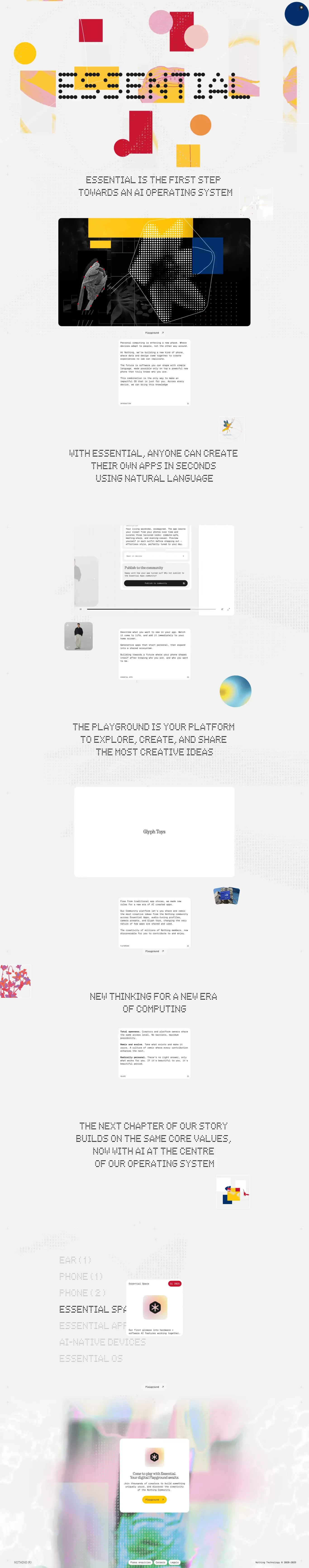Essential - A new kind of operating system - Other design