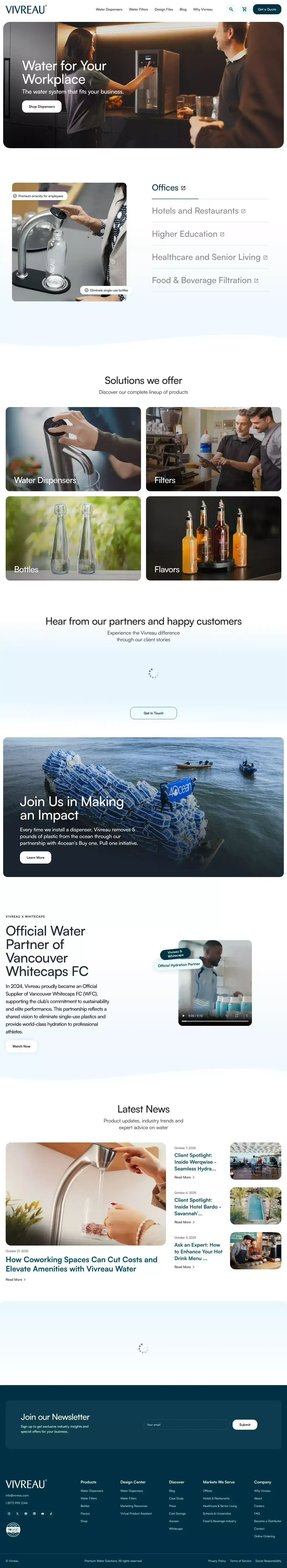 Just a moment... - Landing design