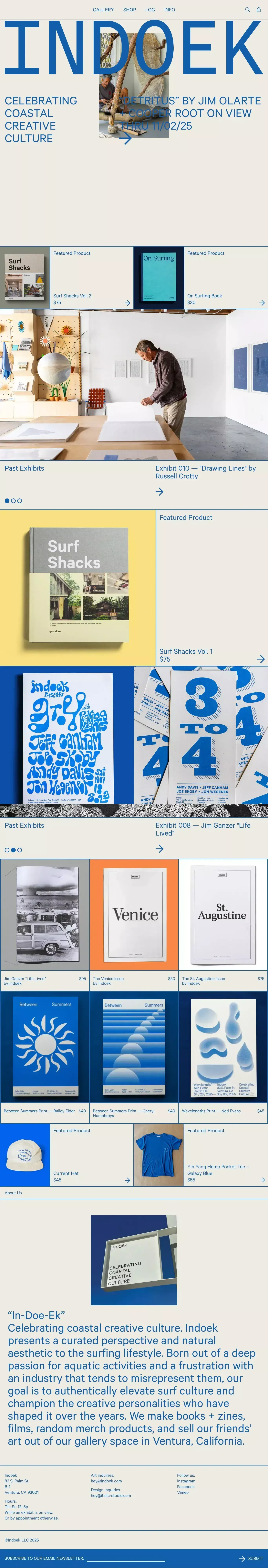 INDOEK – Indoek Shop - Ecommerce design