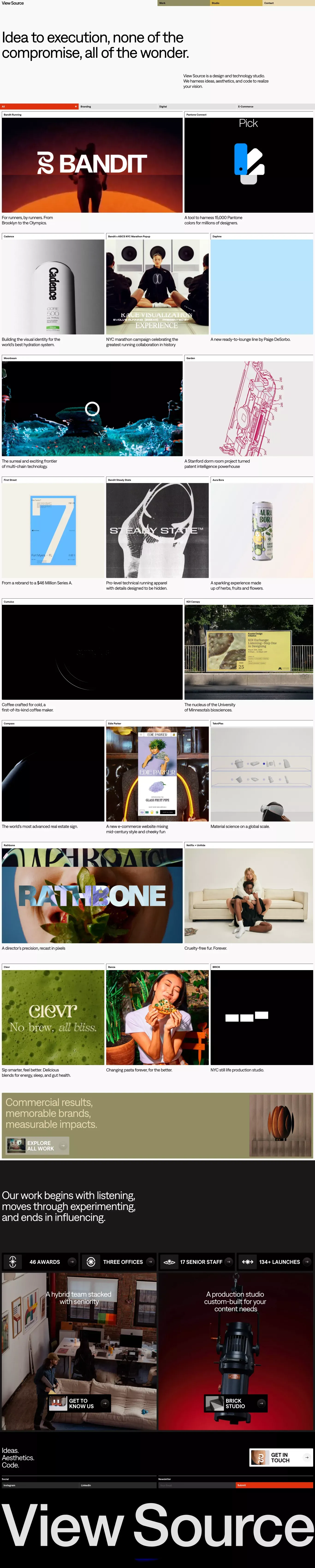 View Source - Portfolio design