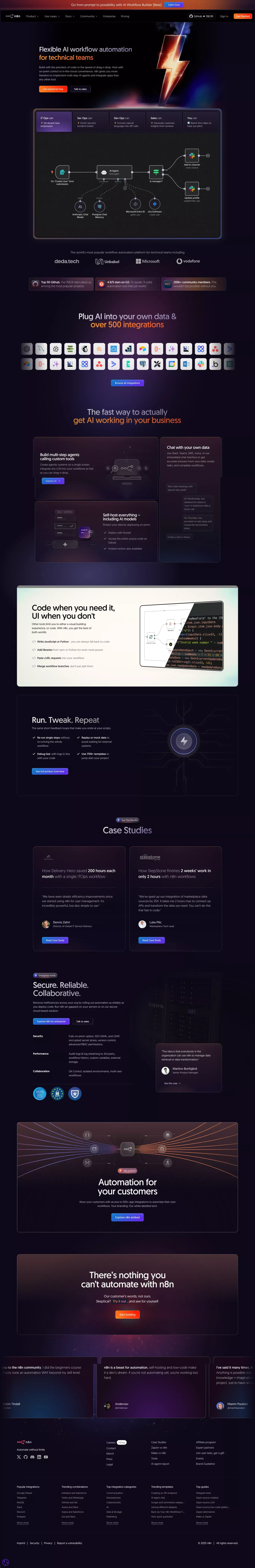 AI Workflow Automation Platform & Tools - n8n - Other design