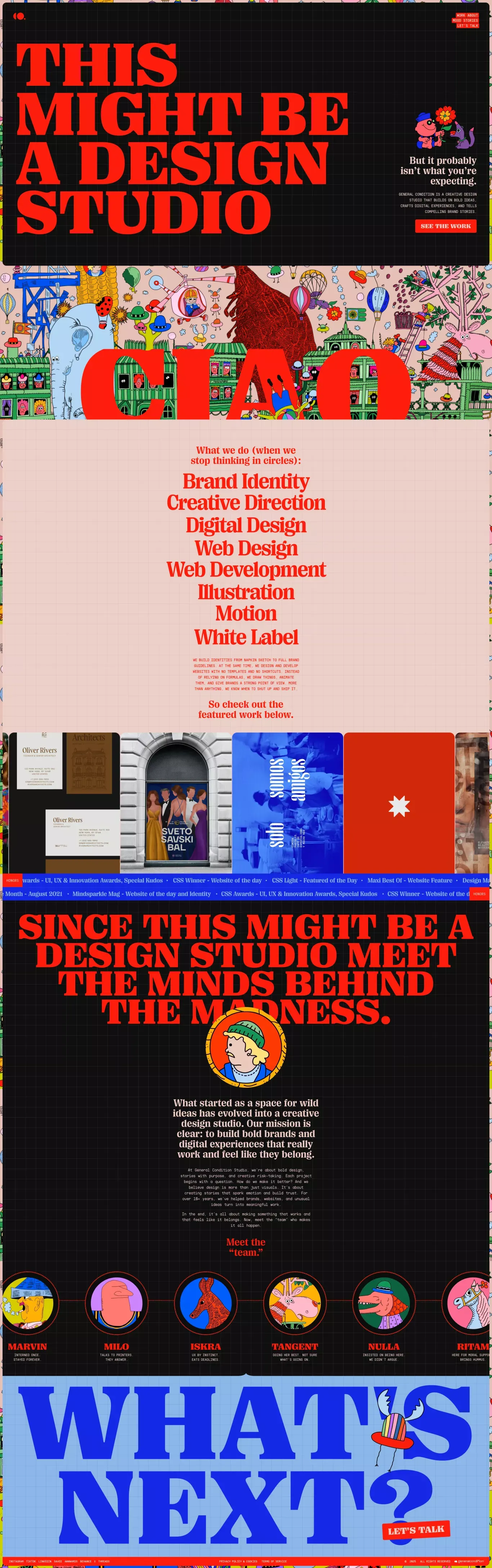 General Condition Design Studio | Branding, Web Design in Europe - Portfolio design