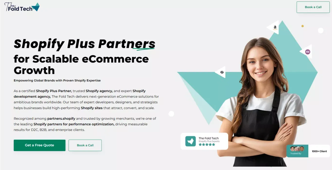 Certified Shopify Plus Partner Agency – The Fold Tech - Portfolio design