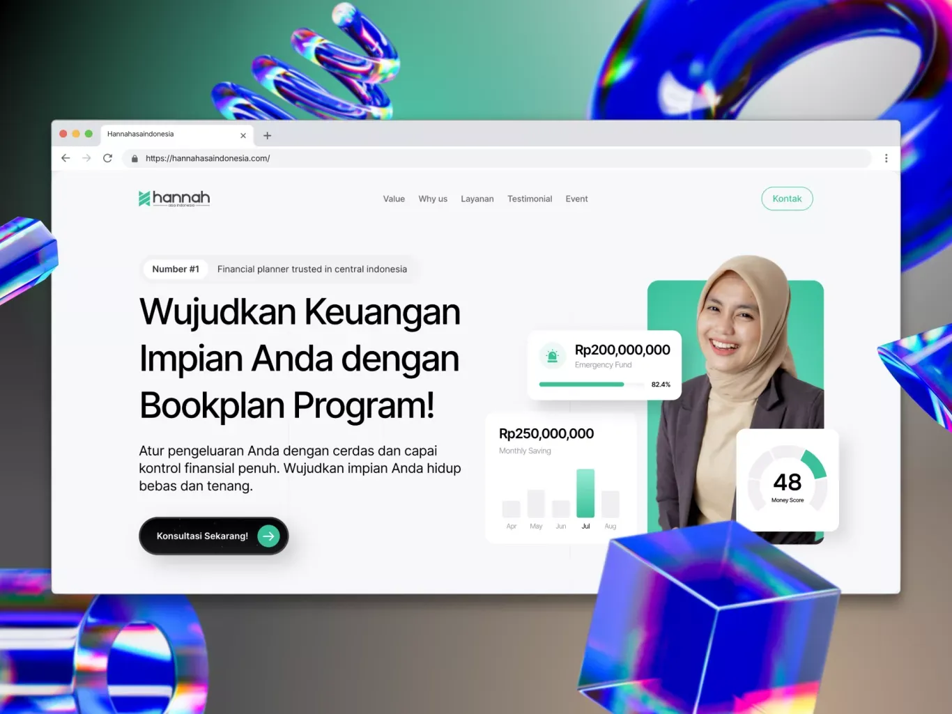 Hannah Asa Indonesia - Product page design