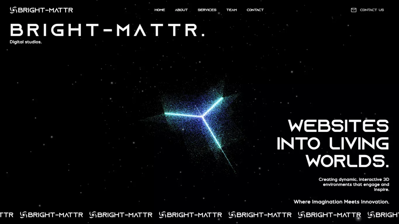 BrightMattr – Creative Web Development & Design - Portfolio design