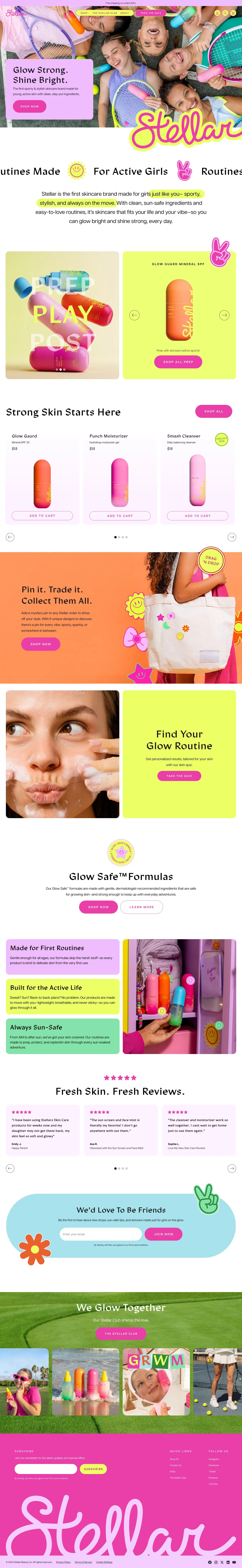 Stellar Beauty
 – Stellar Beauty Co. - Ecommerce design