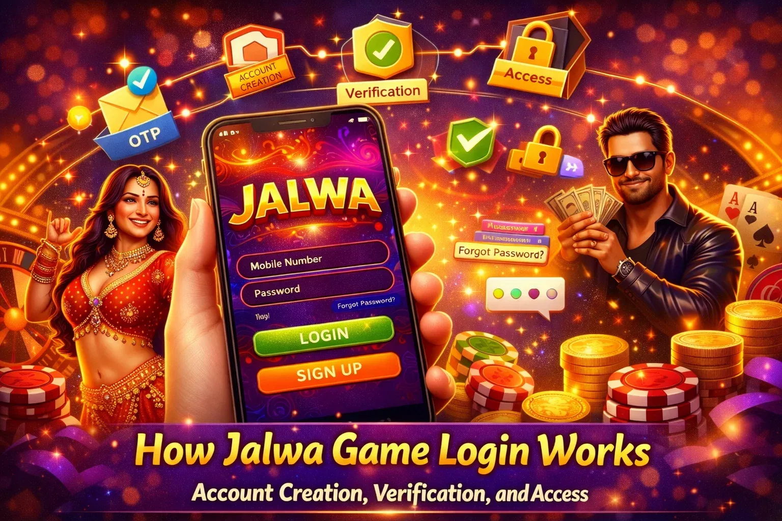 Jalwa Game: Official Login, Register, & Gift Code - Blog design
