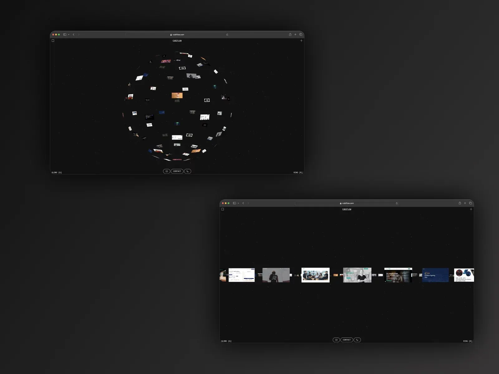 CubiFlow - Empowering Your Online Presence with Customized Website Solutions - Landing design