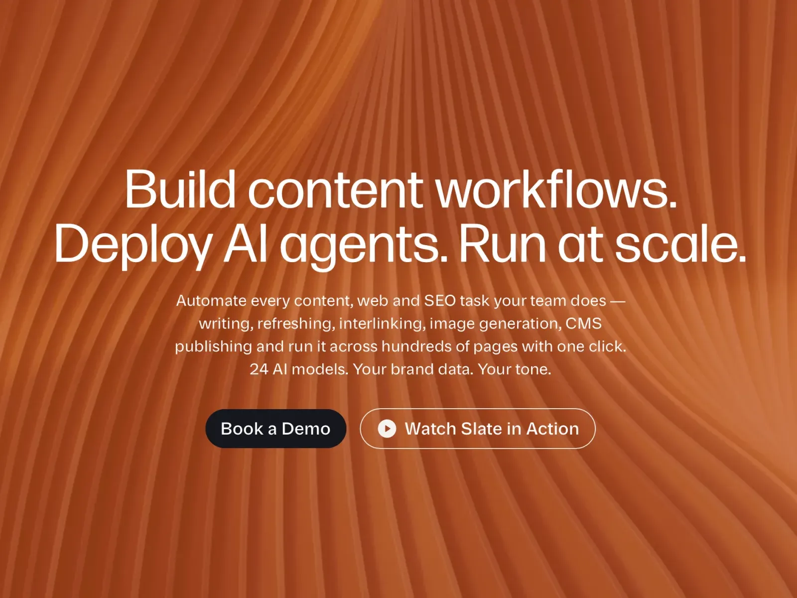 Slate – Automation platform for SEO, Web and Content Teams - Other design