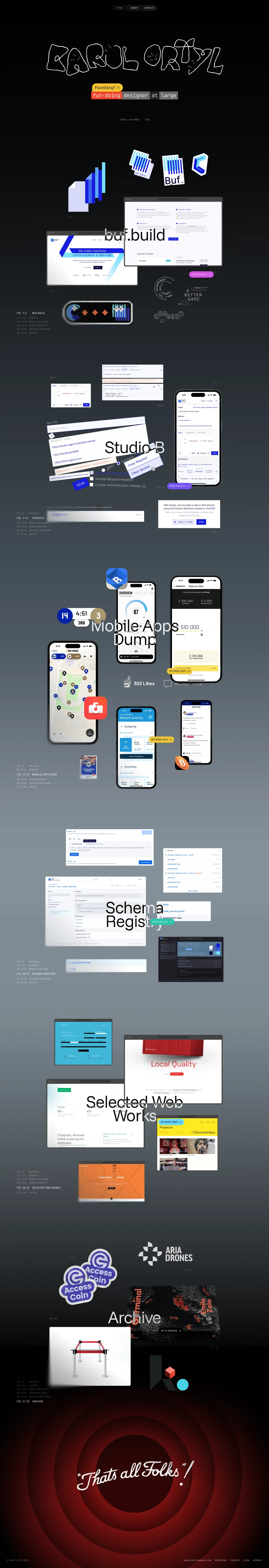 Karol Ortyl - Portfolio design