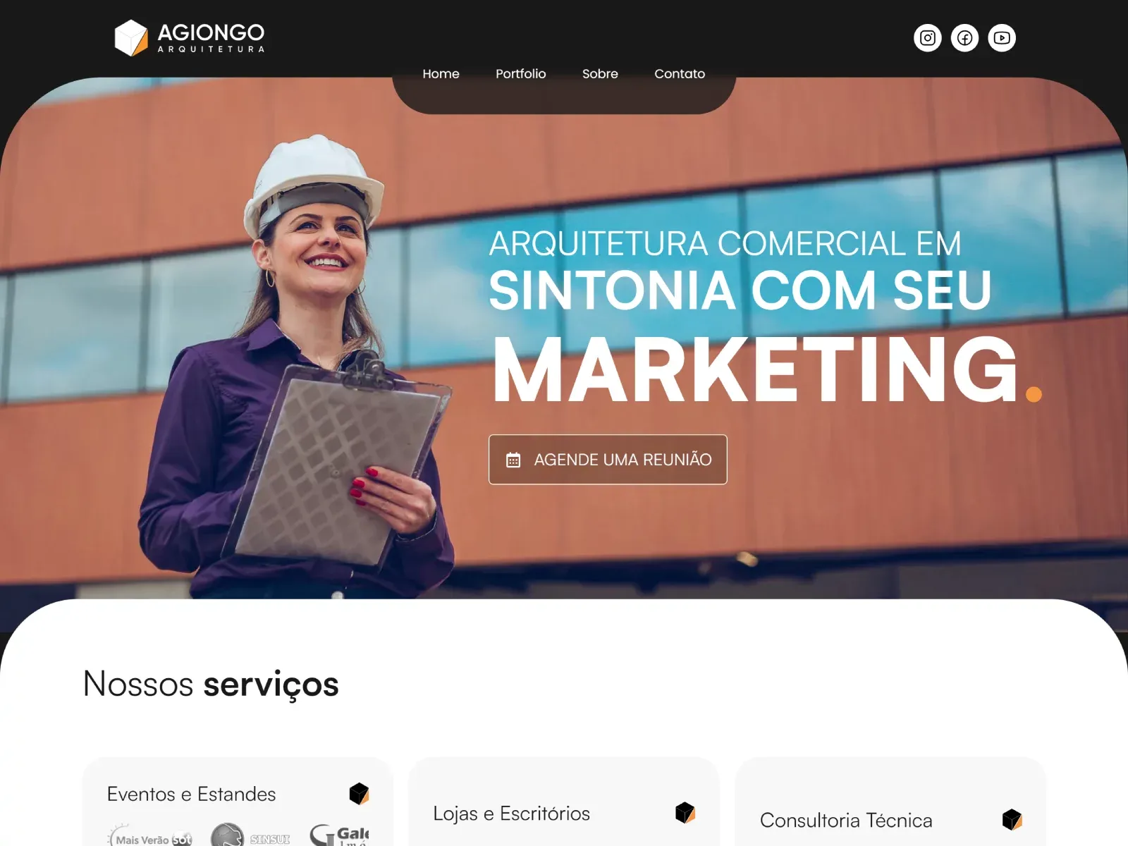 Agiongo - Portfolio design