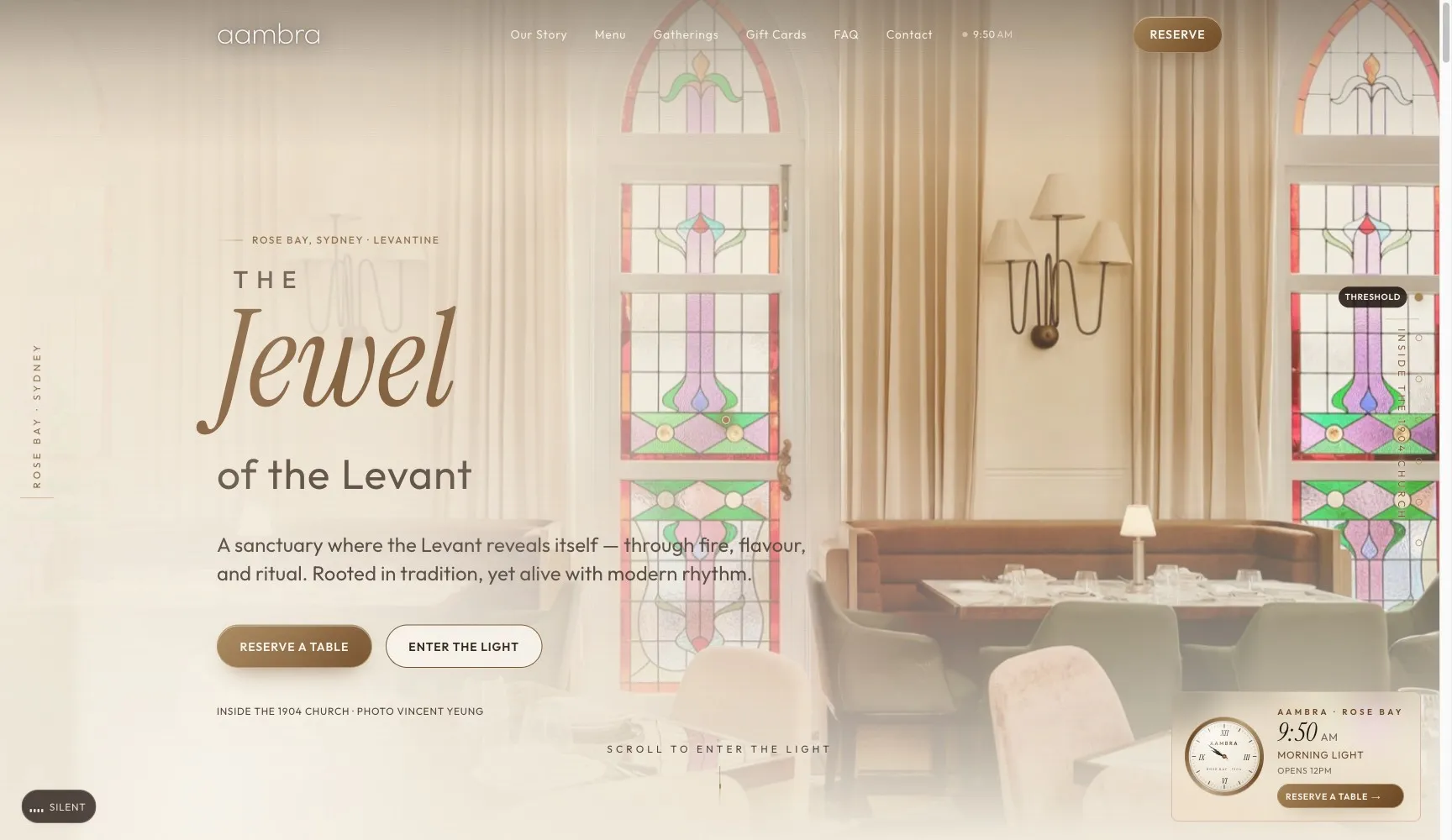 Aambra — The Jewel of the Levant | Rose Bay, Sydney - Portfolio design
