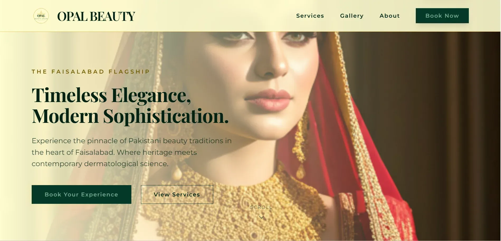OPAL BEAUTY | Timeless Elegance in Faisalabad - Portfolio design