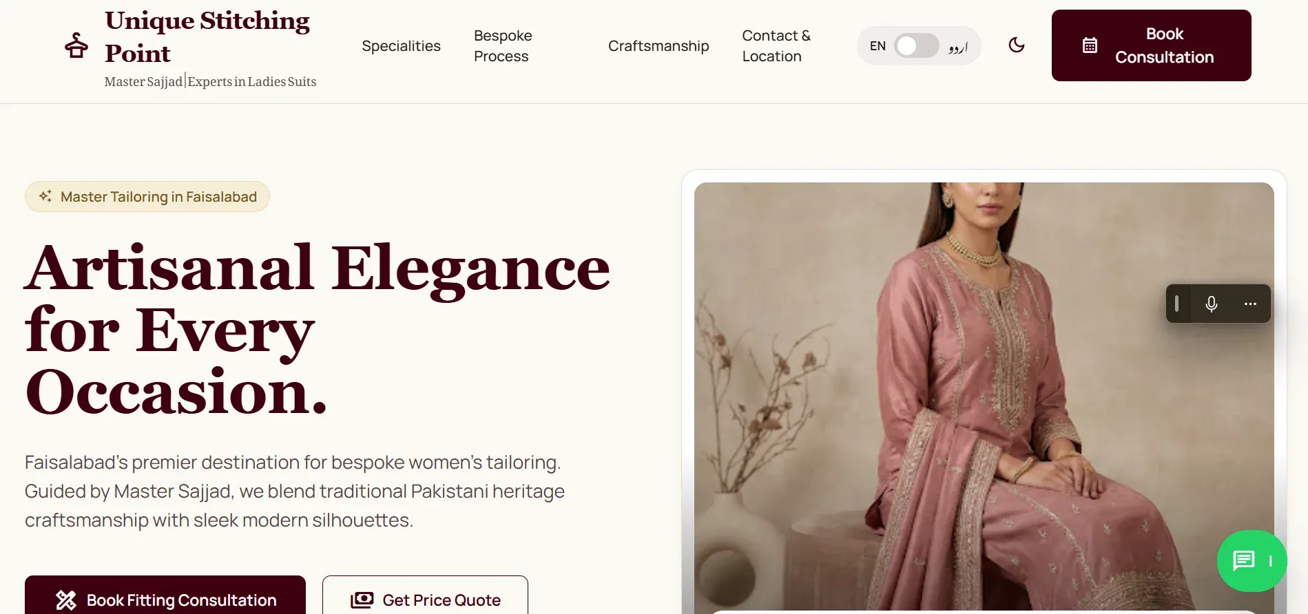 Unique Stitching Point | Premium Women's Tailoring Faisalabad - Career design