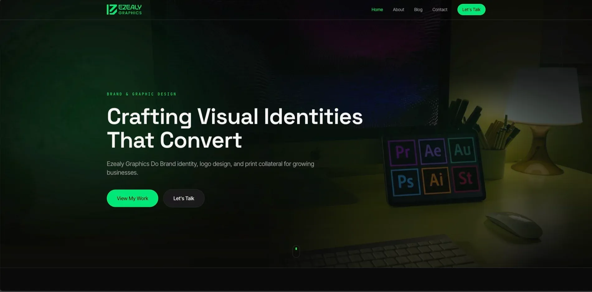 Ezealy Graphics | Brand Designer for Growing Businesses - Portfolio design