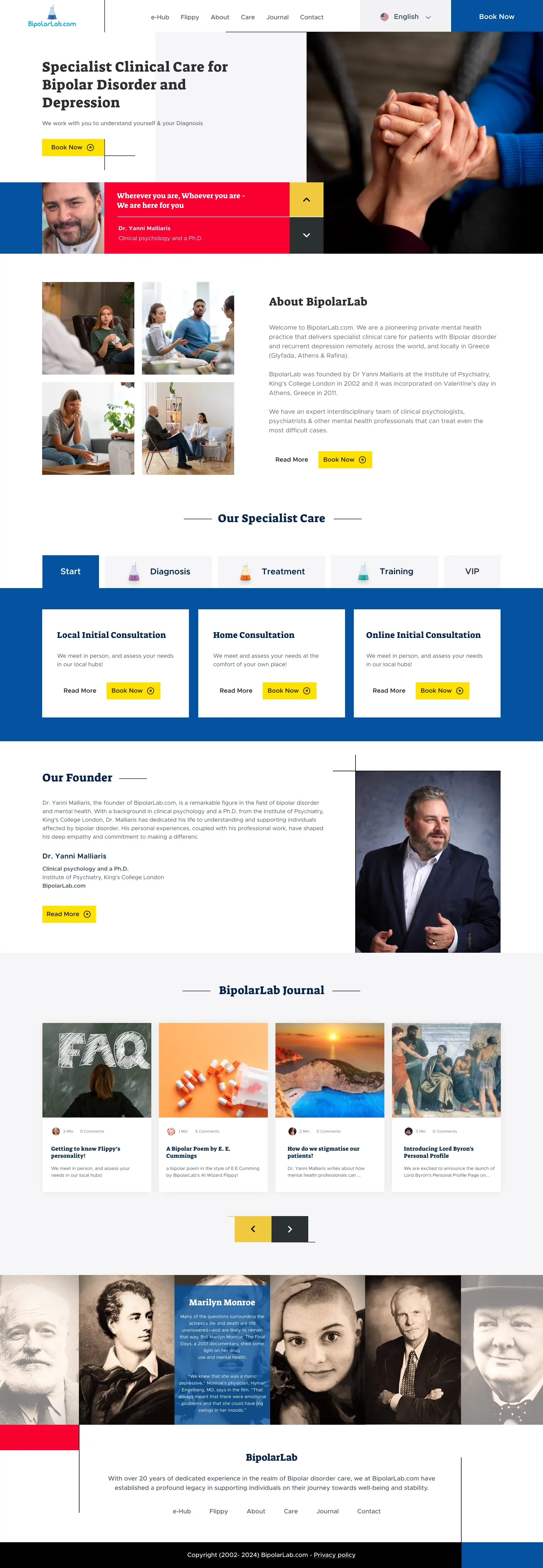 BipolarLab | Expert Bipolar Disorder Treatment and Psychoeducation - Case Study design