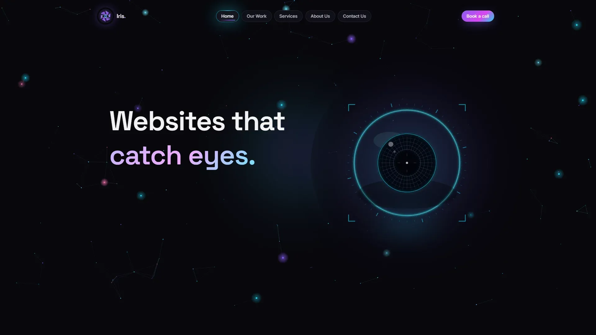 Iris — Digital Marketing & Web Design - About Us  design