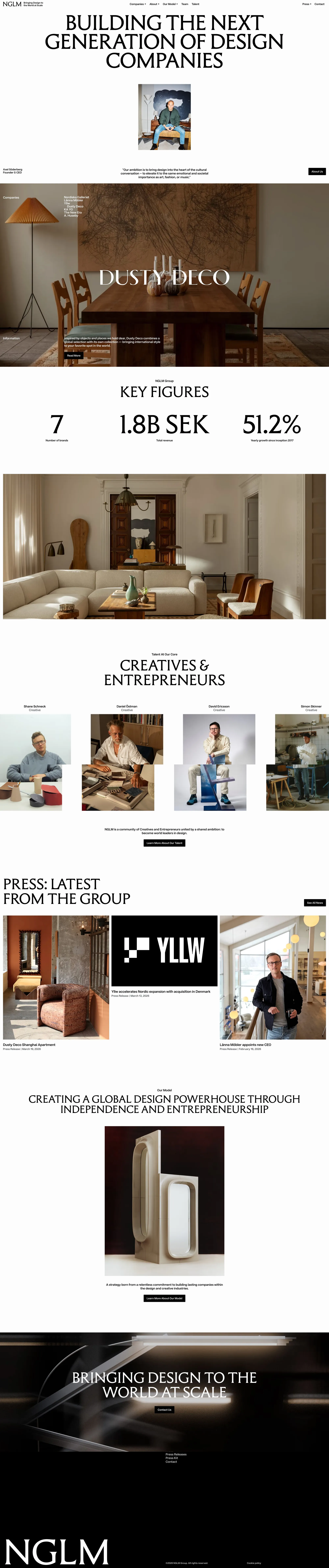 NGLM – Bringing Design to the World at Scale - Portfolio design