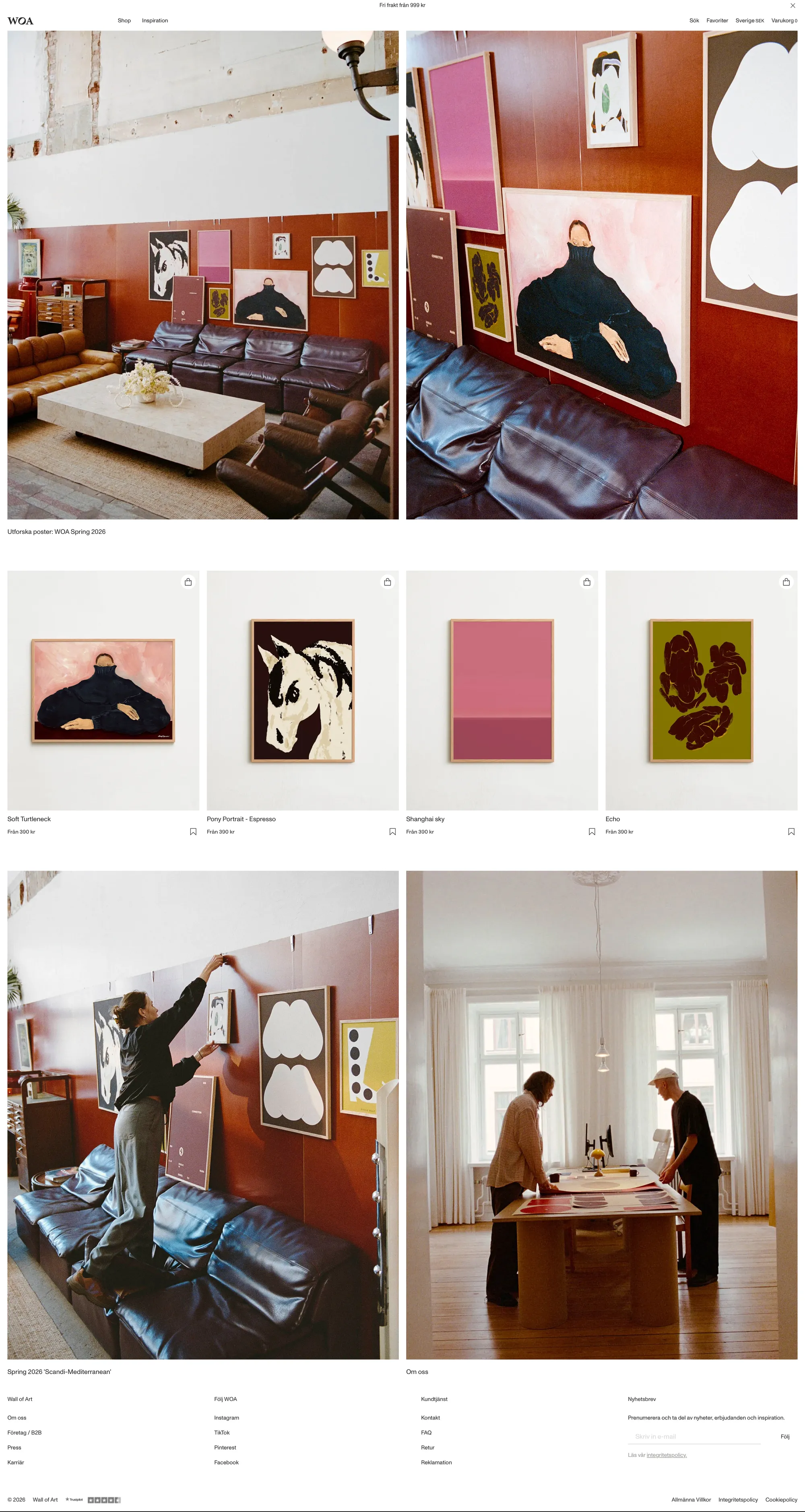 WOA - Ecommerce design