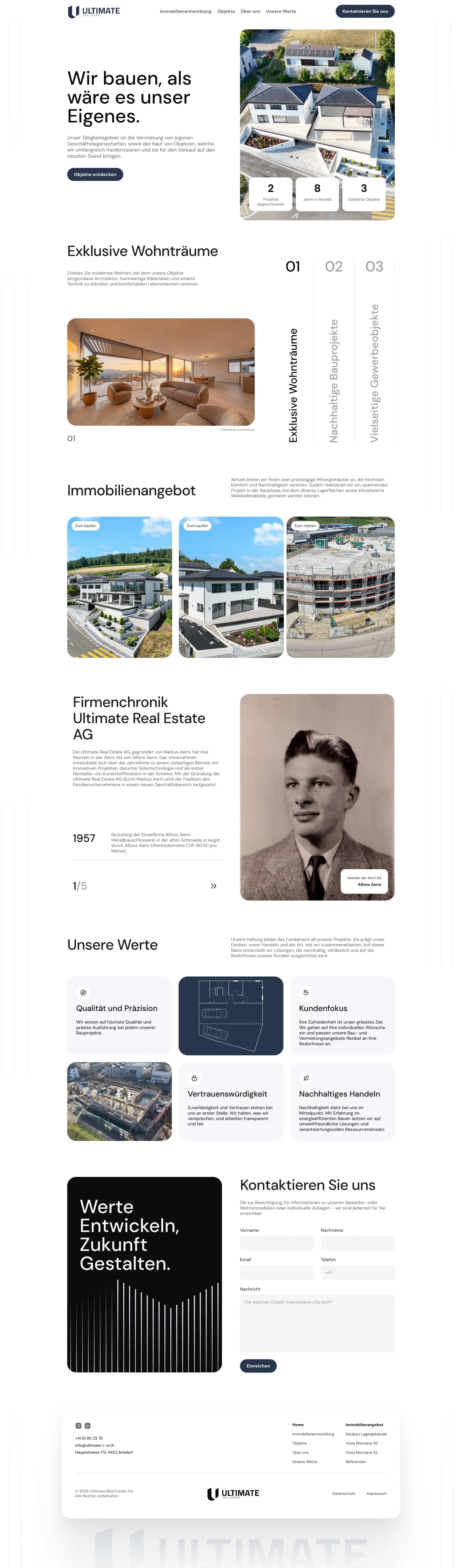 Ultimate Real Estate AG - Other design