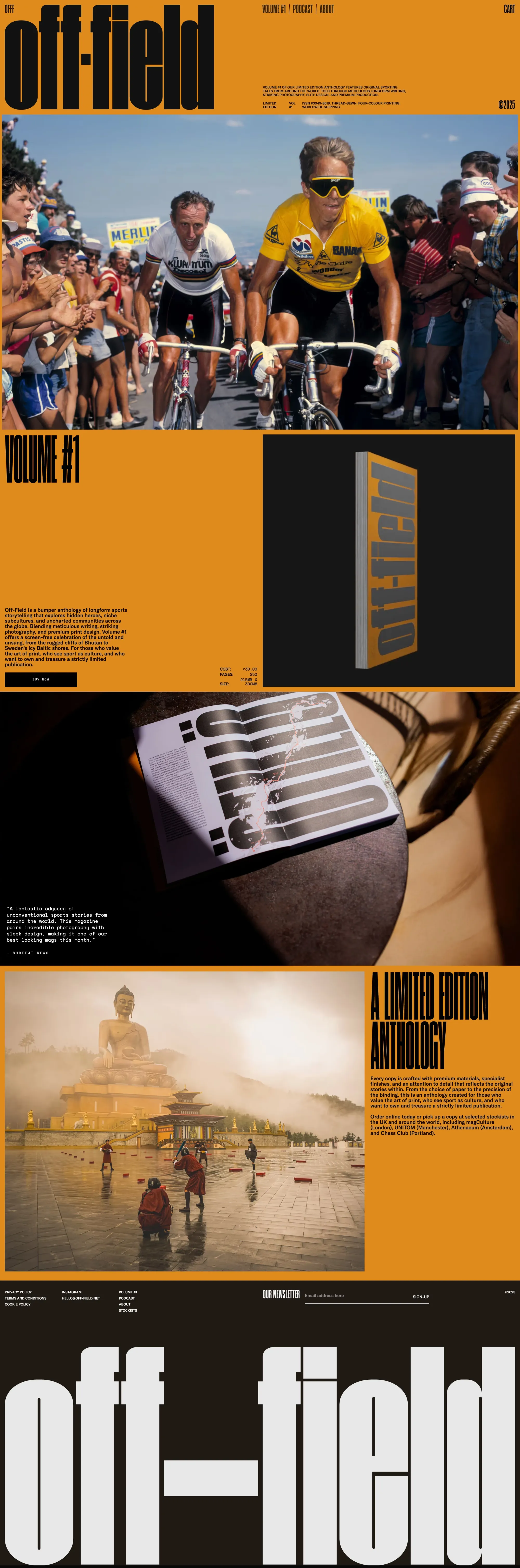 Off-Field - Untold and Unsung - Other design