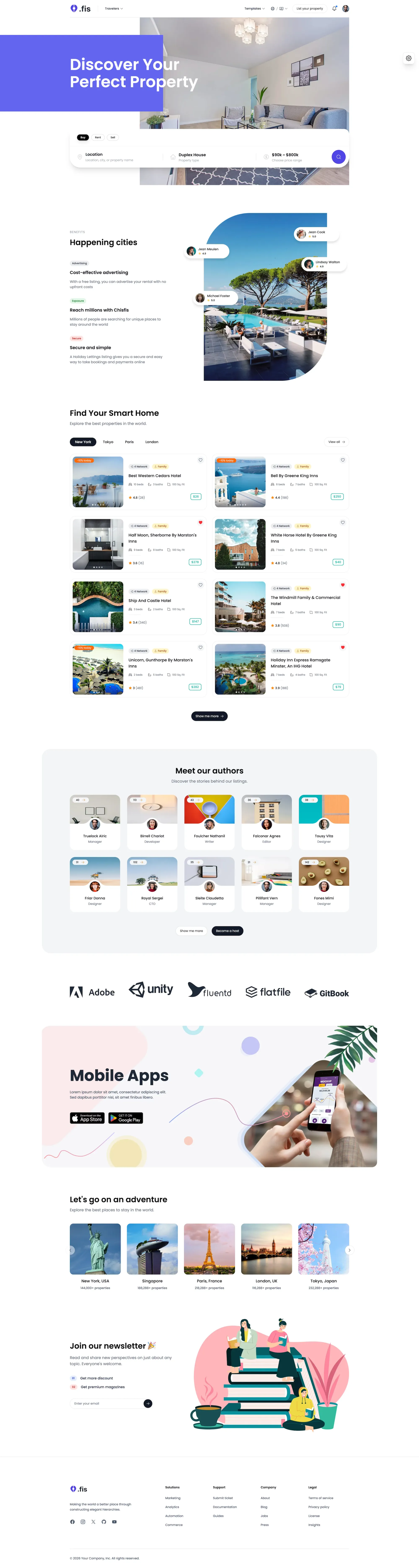 Home Real Estate - Product listing design