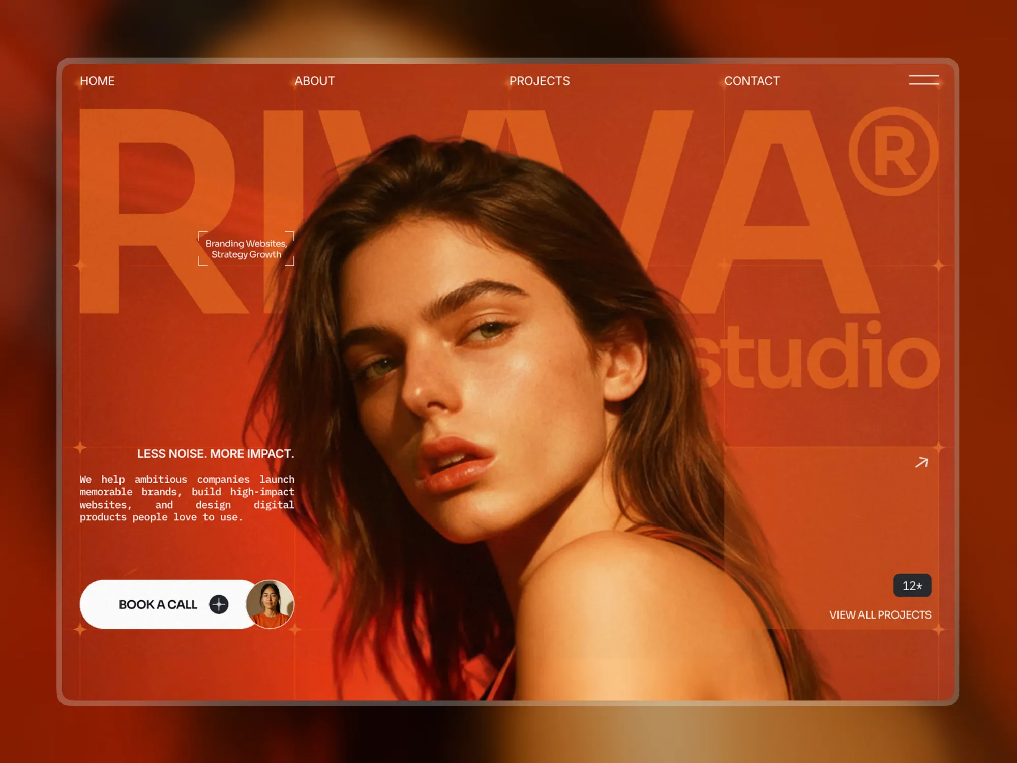 Riwa â Premium Creative Portfolio Template for Framer - Portfolio design