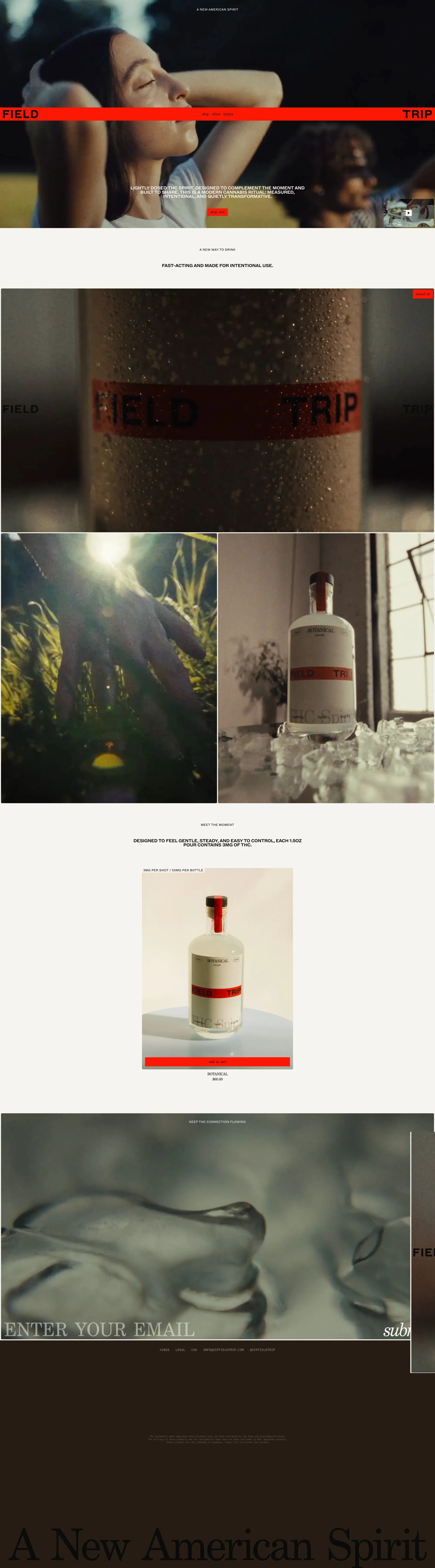 Field Trip - Ecommerce design