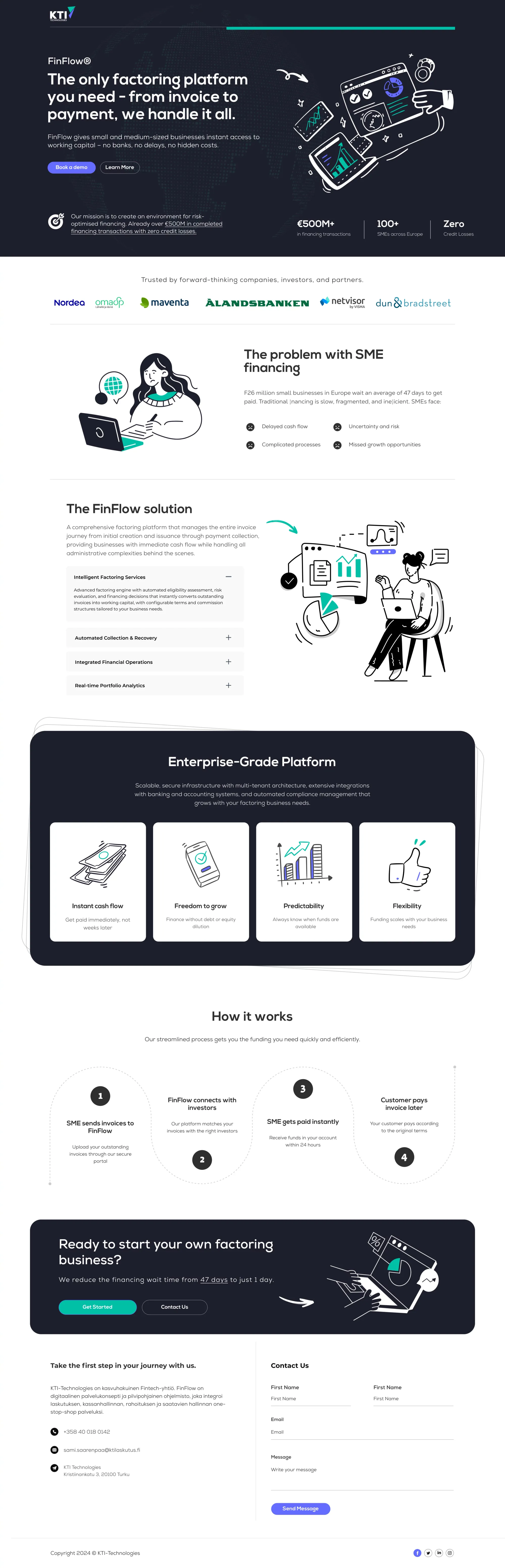 FinFlow - Portfolio design