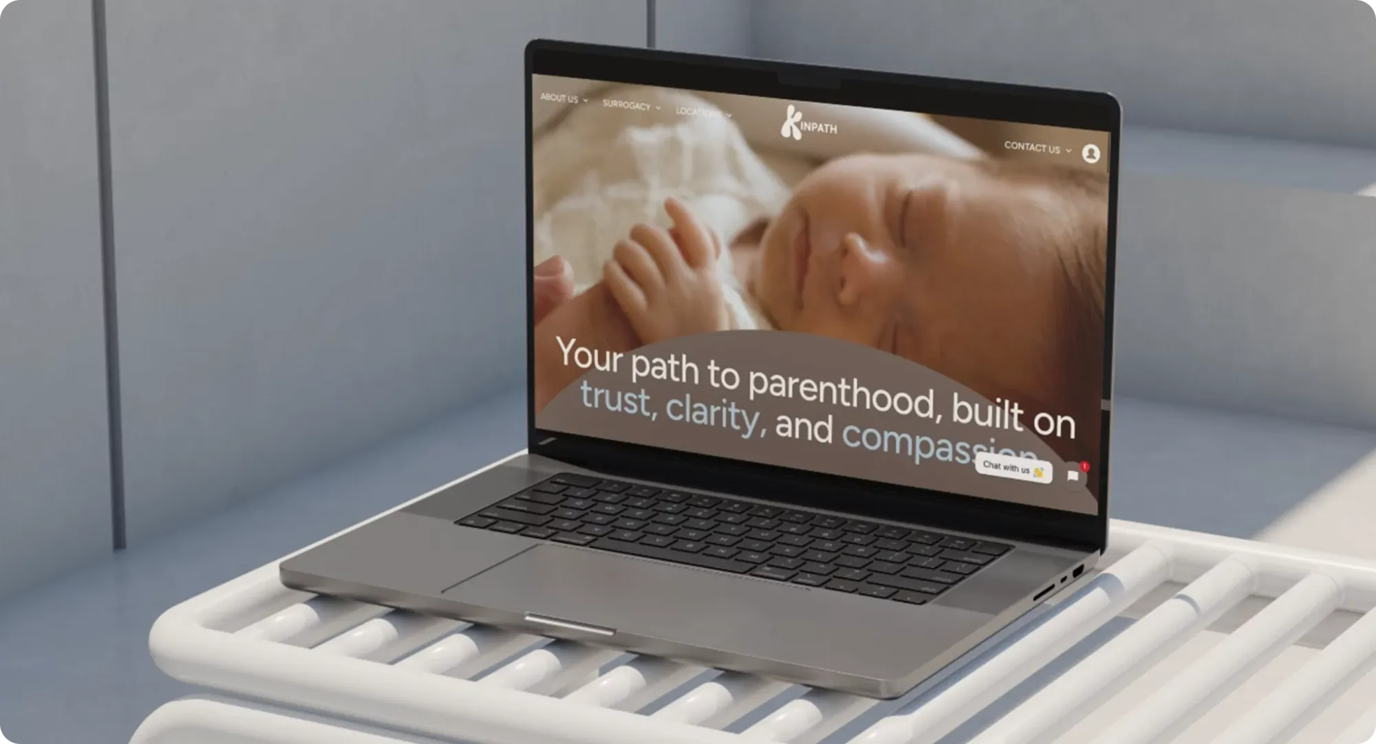 International Surrogacy Agency - KinPath Surrogacy - Portfolio design