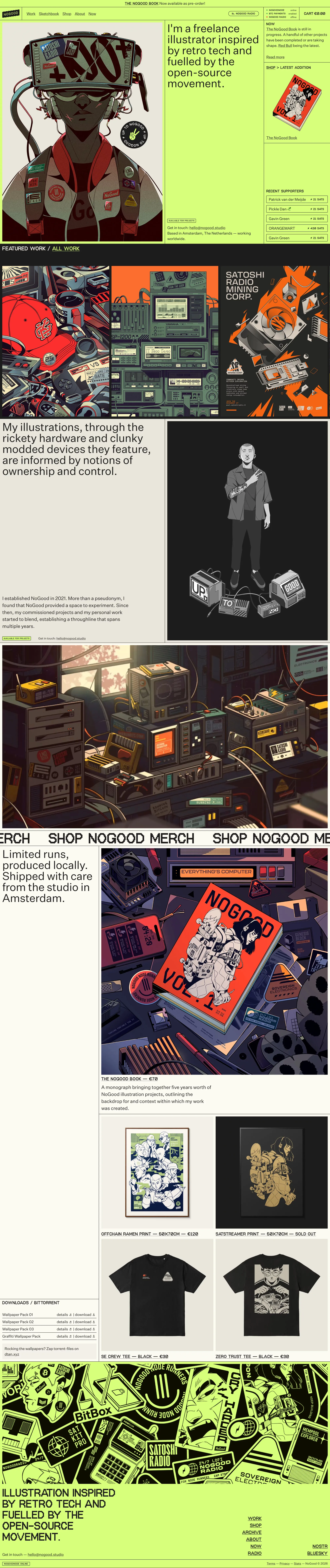 NoGood - Portfolio design