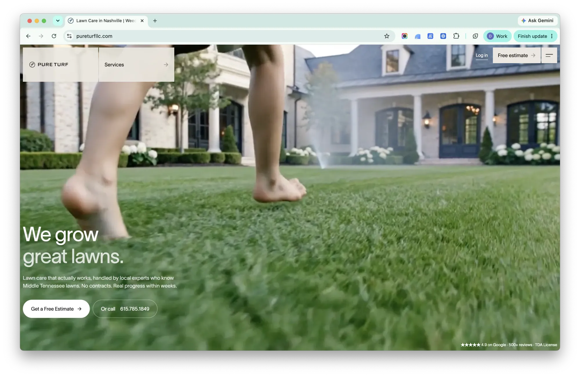 Lawn Care in Nashville | Weed Control & Aeration | Pure Turf - Other design