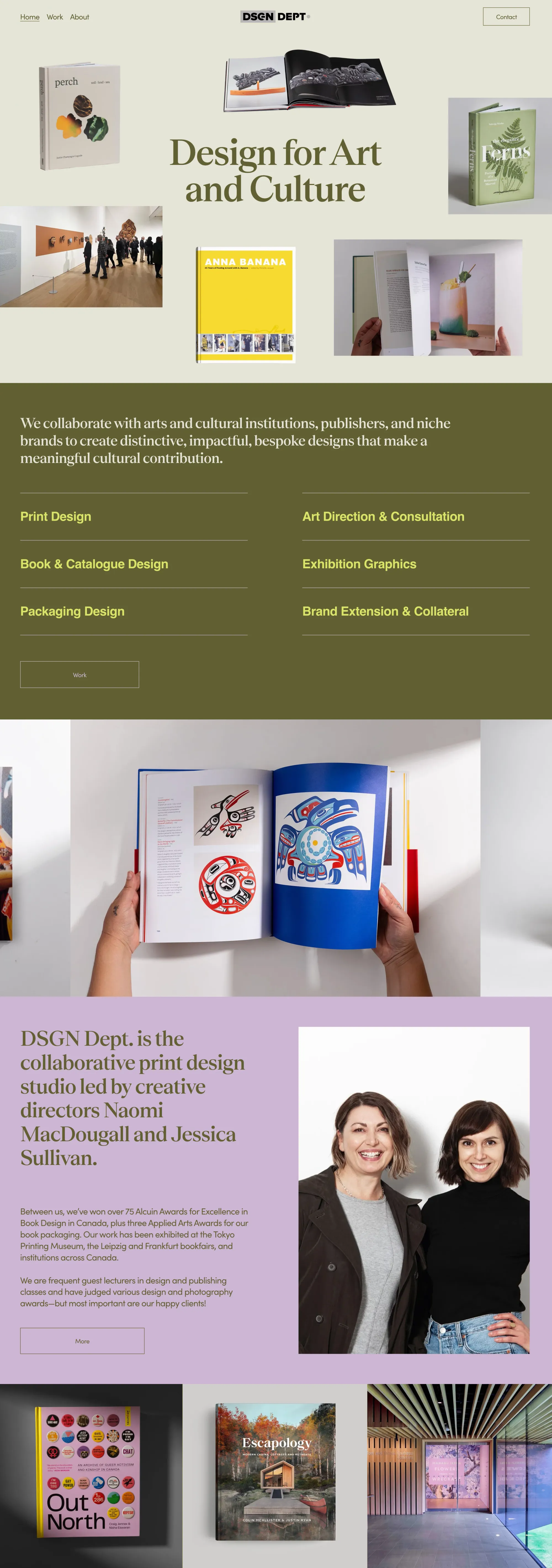 DSGN Dept. | Design Department - Portfolio design